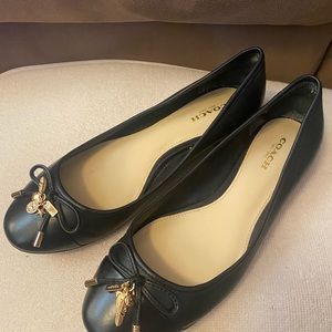 Black Coach Shoes size 7